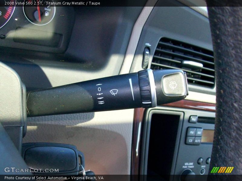 Titanium Gray Metallic / Taupe 2008 Volvo S60 2.5T