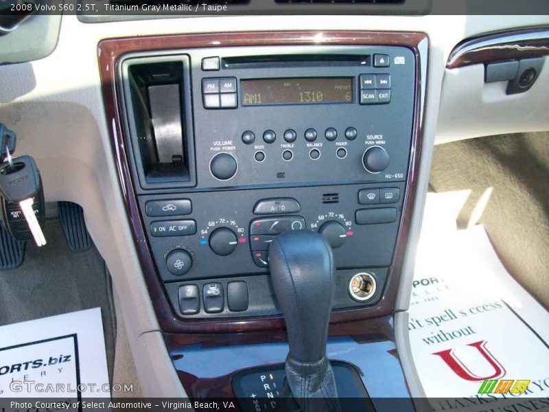 Titanium Gray Metallic / Taupe 2008 Volvo S60 2.5T