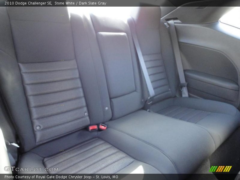 Stone White / Dark Slate Gray 2010 Dodge Challenger SE