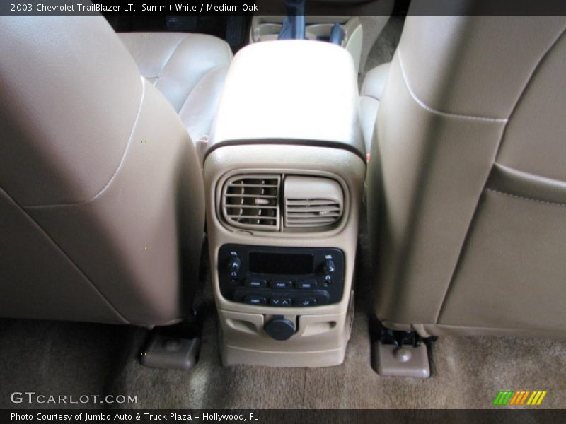 Summit White / Medium Oak 2003 Chevrolet TrailBlazer LT