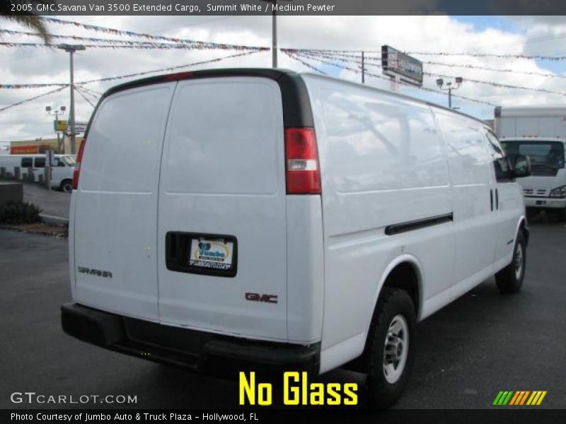 Summit White / Medium Pewter 2005 GMC Savana Van 3500 Extended Cargo