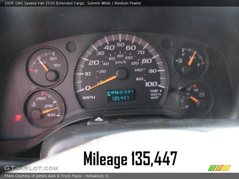 Summit White / Medium Pewter 2005 GMC Savana Van 3500 Extended Cargo