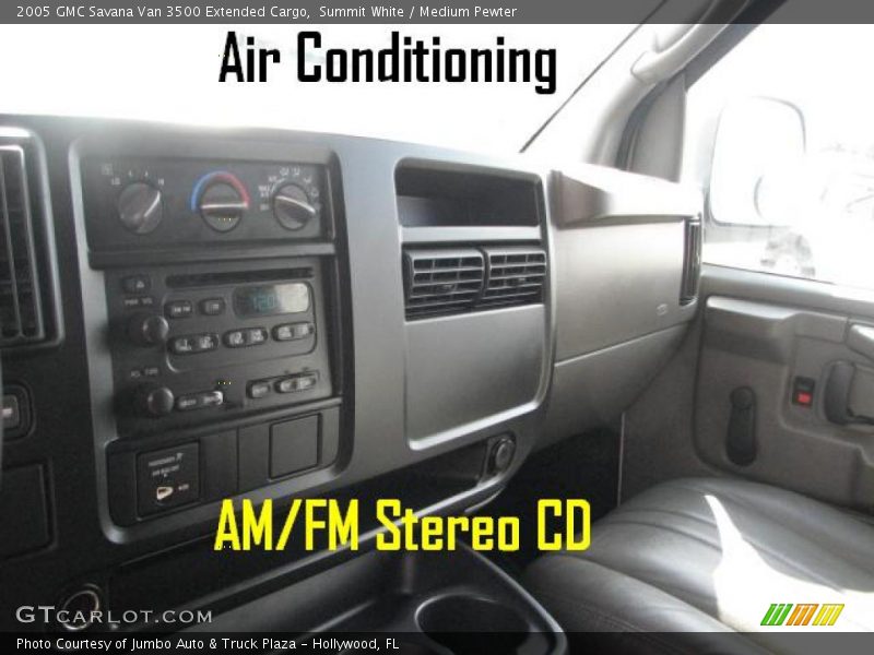 Summit White / Medium Pewter 2005 GMC Savana Van 3500 Extended Cargo