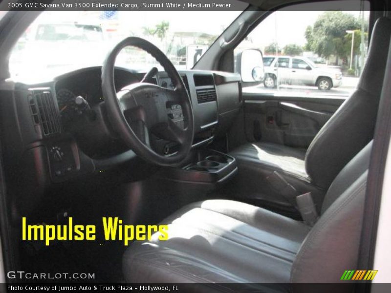 Summit White / Medium Pewter 2005 GMC Savana Van 3500 Extended Cargo