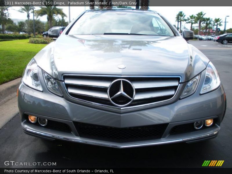 Palladium Silver Metallic / Ash/Dark Grey 2011 Mercedes-Benz E 350 Coupe