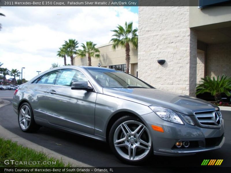 Front 3/4 View of 2011 E 350 Coupe