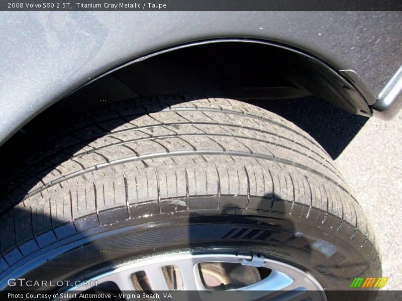 Titanium Gray Metallic / Taupe 2008 Volvo S60 2.5T
