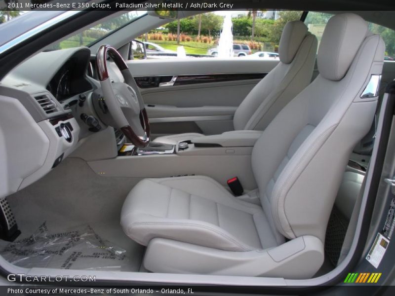  2011 E 350 Coupe Ash/Dark Grey Interior