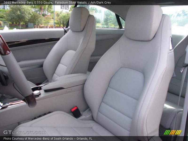  2011 E 350 Coupe Ash/Dark Grey Interior