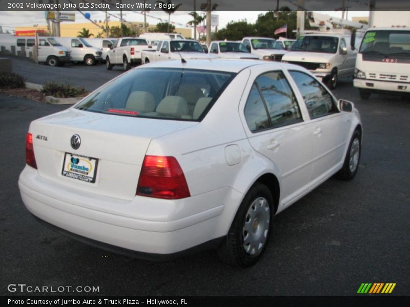 Candy White / Beige 2002 Volkswagen Jetta GLS Sedan