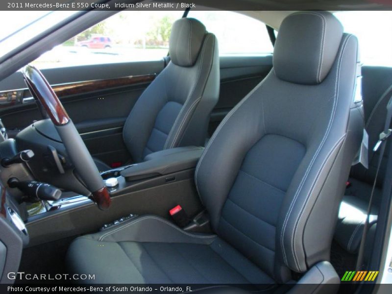  2011 E 550 Coupe Black Interior