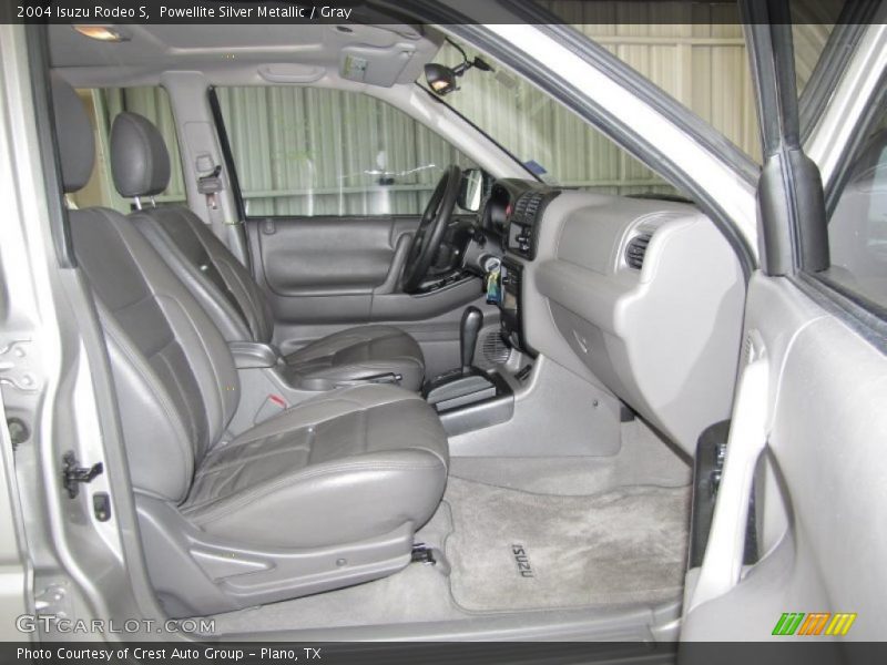  2004 Rodeo S Gray Interior