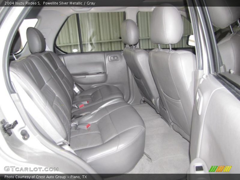  2004 Rodeo S Gray Interior