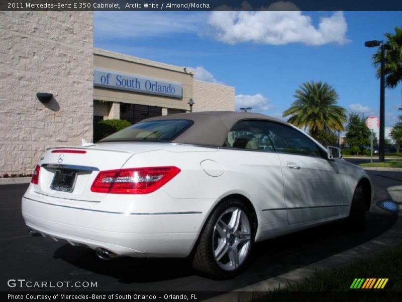 Arctic White / Almond/Mocha 2011 Mercedes-Benz E 350 Cabriolet