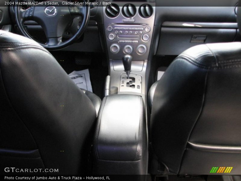 Glacier Silver Metallic / Black 2004 Mazda MAZDA6 s Sedan