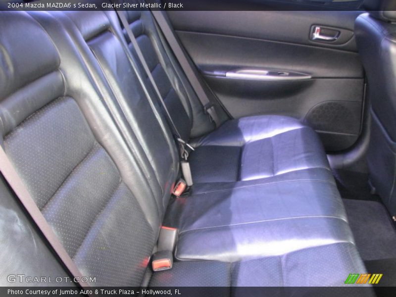 Glacier Silver Metallic / Black 2004 Mazda MAZDA6 s Sedan