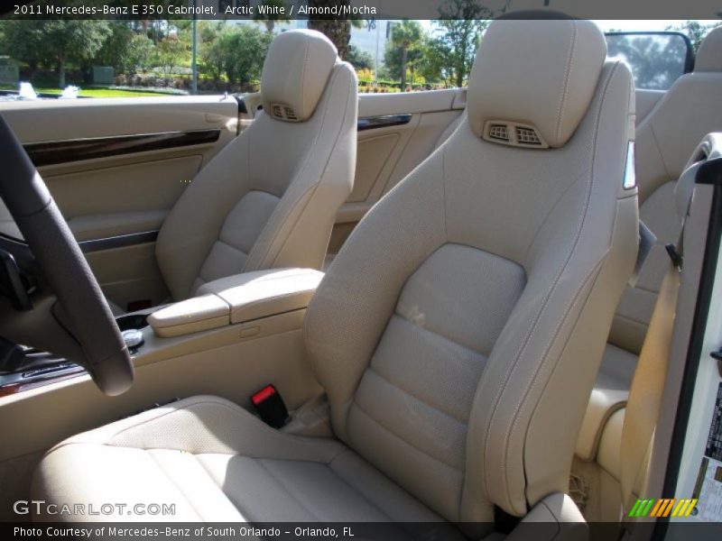  2011 E 350 Cabriolet Almond/Mocha Interior