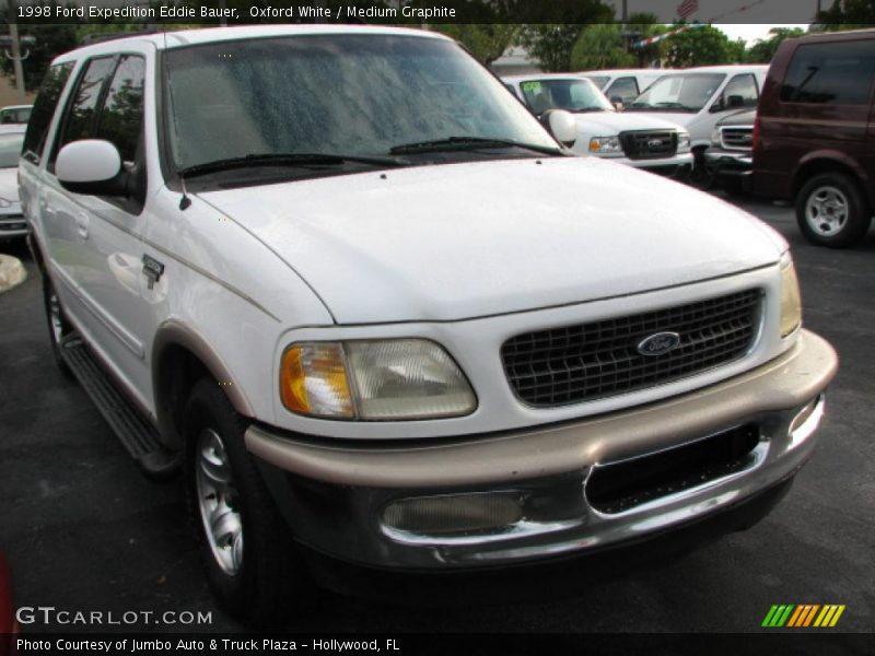 Oxford White / Medium Graphite 1998 Ford Expedition Eddie Bauer