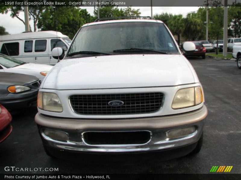 Oxford White / Medium Graphite 1998 Ford Expedition Eddie Bauer