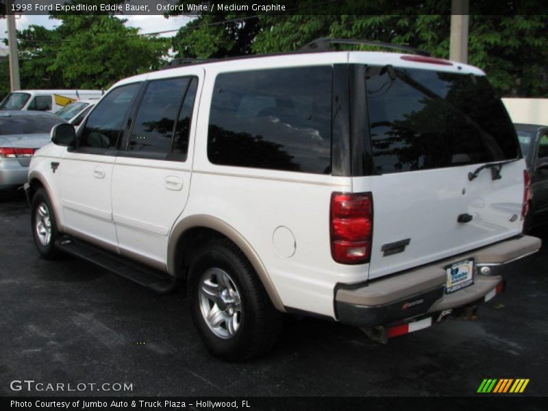 Oxford White / Medium Graphite 1998 Ford Expedition Eddie Bauer