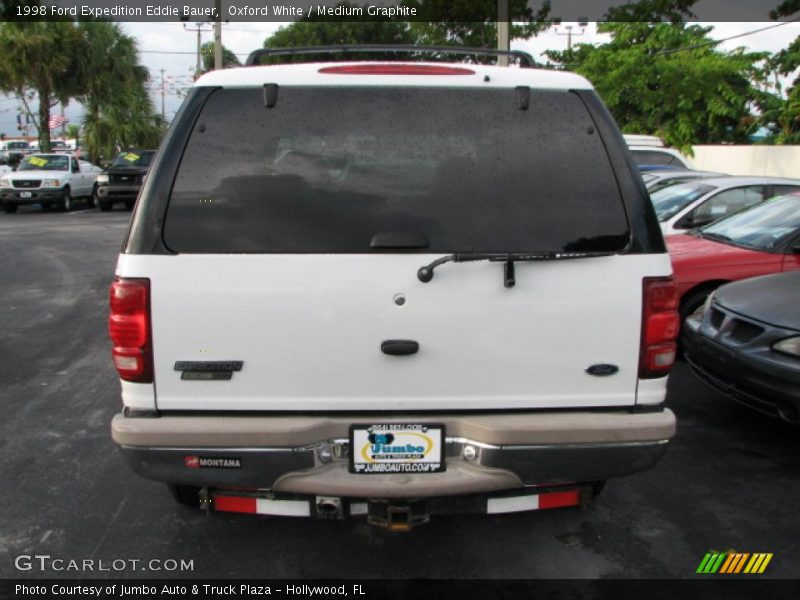 Oxford White / Medium Graphite 1998 Ford Expedition Eddie Bauer