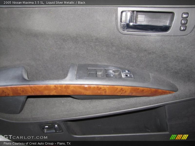 Liquid Silver Metallic / Black 2005 Nissan Maxima 3.5 SL