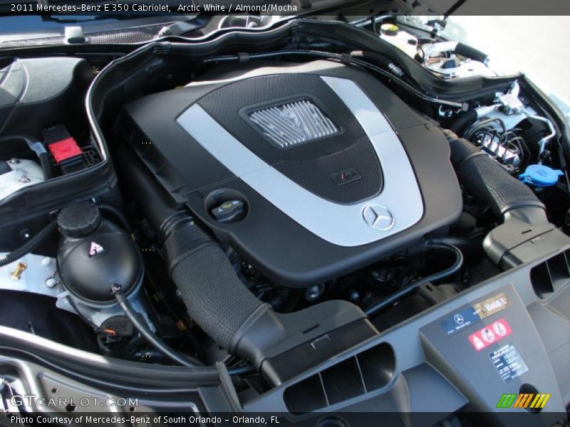  2011 E 350 Cabriolet Engine - 3.5 Liter DOHC 24-Valve VVT V6