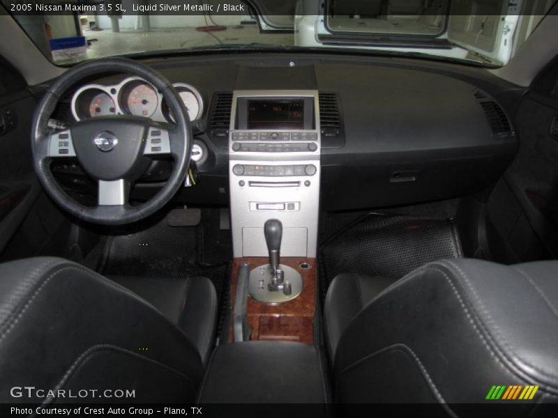 Liquid Silver Metallic / Black 2005 Nissan Maxima 3.5 SL