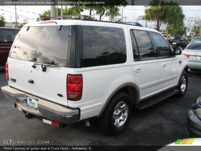Oxford White / Medium Graphite 1998 Ford Expedition Eddie Bauer