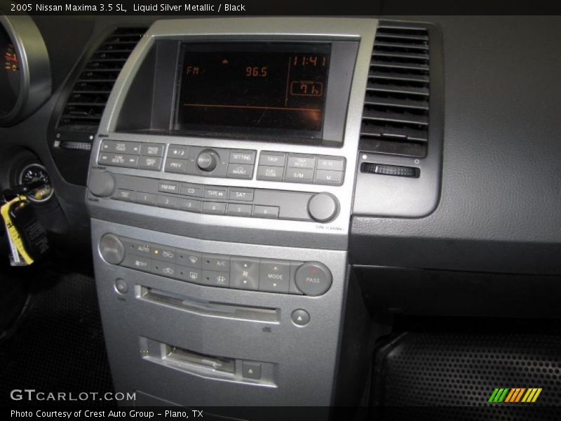 Liquid Silver Metallic / Black 2005 Nissan Maxima 3.5 SL