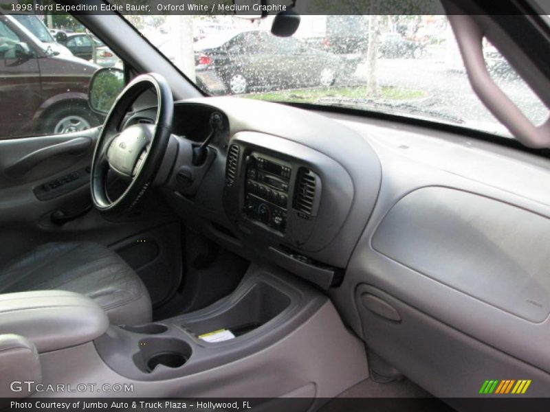 Oxford White / Medium Graphite 1998 Ford Expedition Eddie Bauer