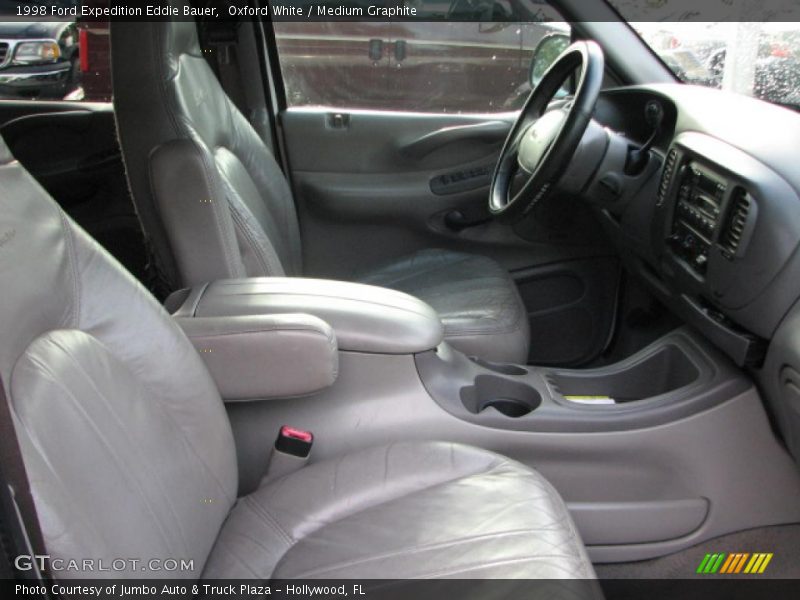 Oxford White / Medium Graphite 1998 Ford Expedition Eddie Bauer