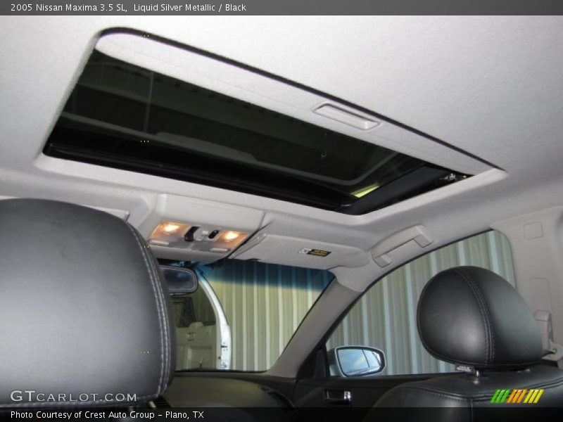 Liquid Silver Metallic / Black 2005 Nissan Maxima 3.5 SL