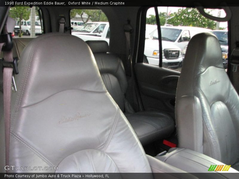Oxford White / Medium Graphite 1998 Ford Expedition Eddie Bauer