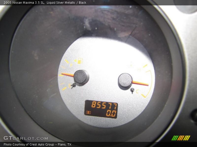 Liquid Silver Metallic / Black 2005 Nissan Maxima 3.5 SL