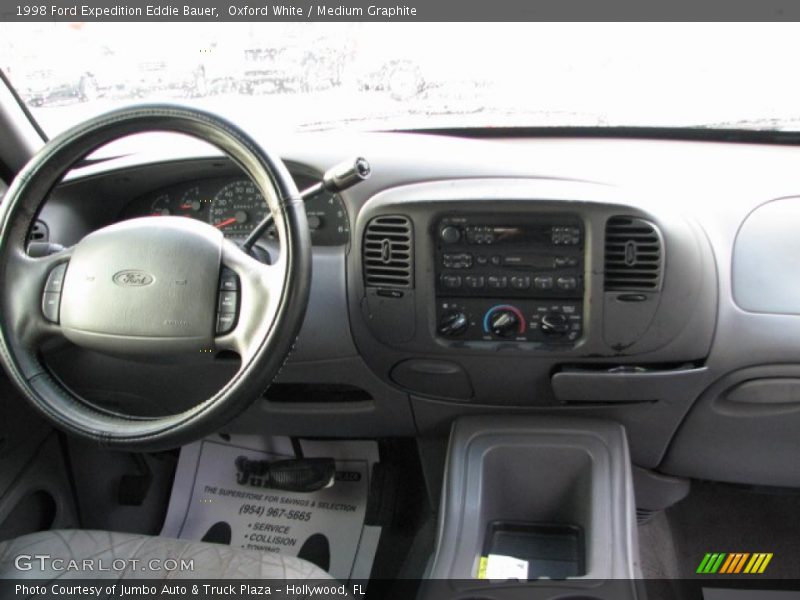 Oxford White / Medium Graphite 1998 Ford Expedition Eddie Bauer