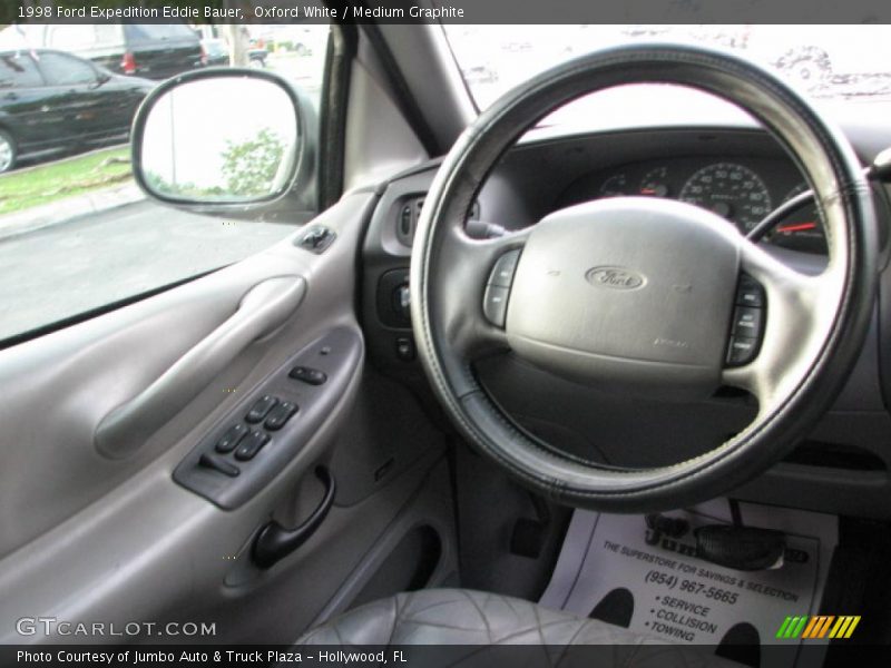 Oxford White / Medium Graphite 1998 Ford Expedition Eddie Bauer