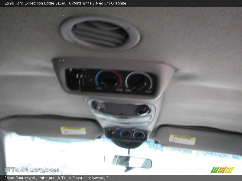 Oxford White / Medium Graphite 1998 Ford Expedition Eddie Bauer