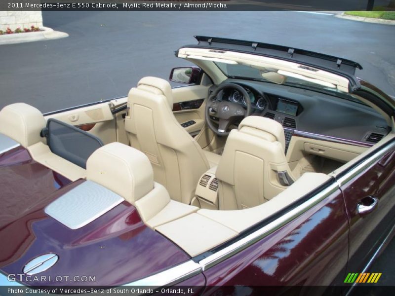  2011 E 550 Cabriolet Almond/Mocha Interior