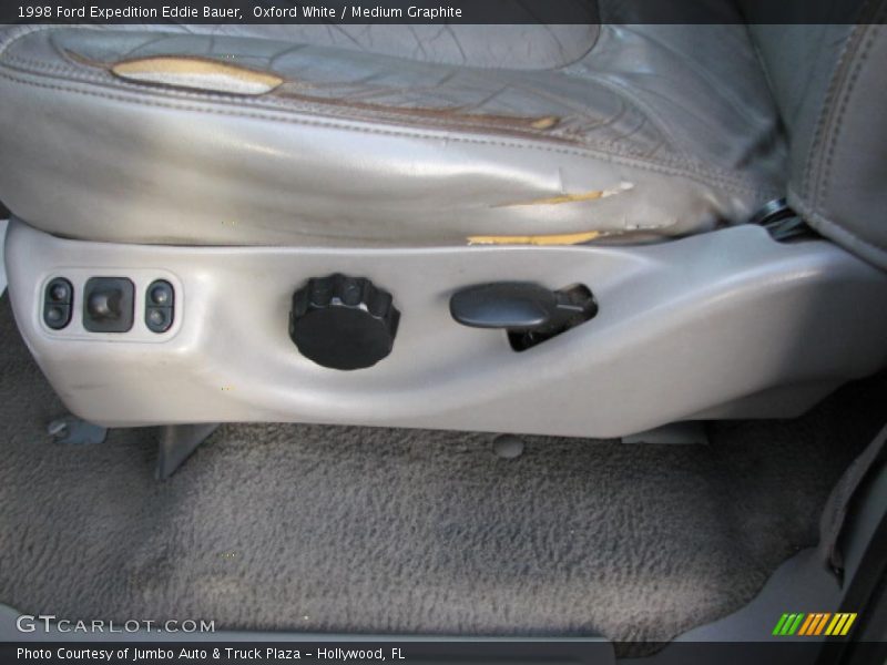 Oxford White / Medium Graphite 1998 Ford Expedition Eddie Bauer