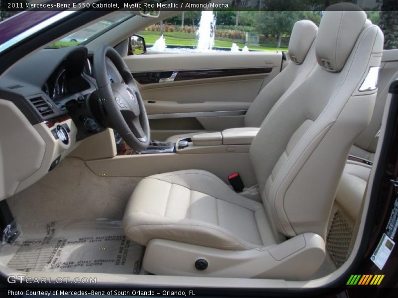 2011 E 550 Cabriolet Almond/Mocha Interior