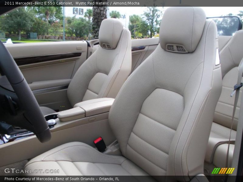  2011 E 550 Cabriolet Almond/Mocha Interior