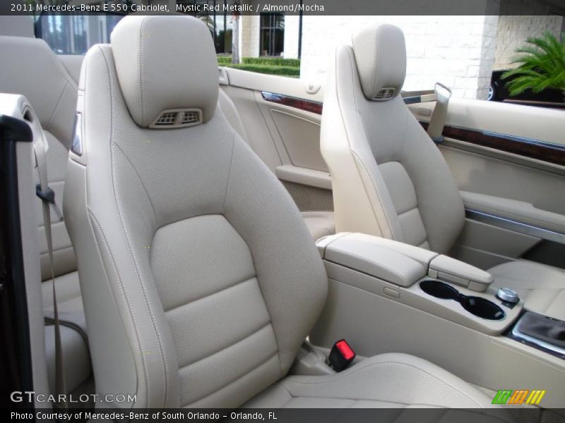  2011 E 550 Cabriolet Almond/Mocha Interior