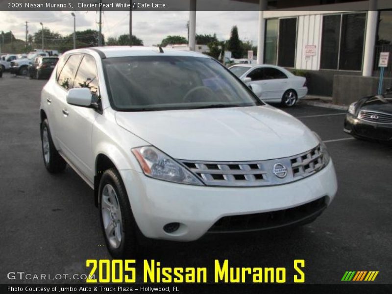 Glacier Pearl White / Cafe Latte 2005 Nissan Murano S