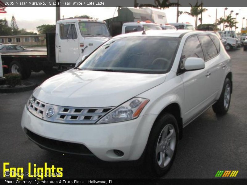 Glacier Pearl White / Cafe Latte 2005 Nissan Murano S