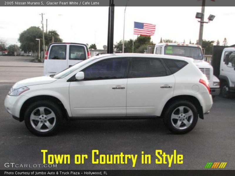 Glacier Pearl White / Cafe Latte 2005 Nissan Murano S