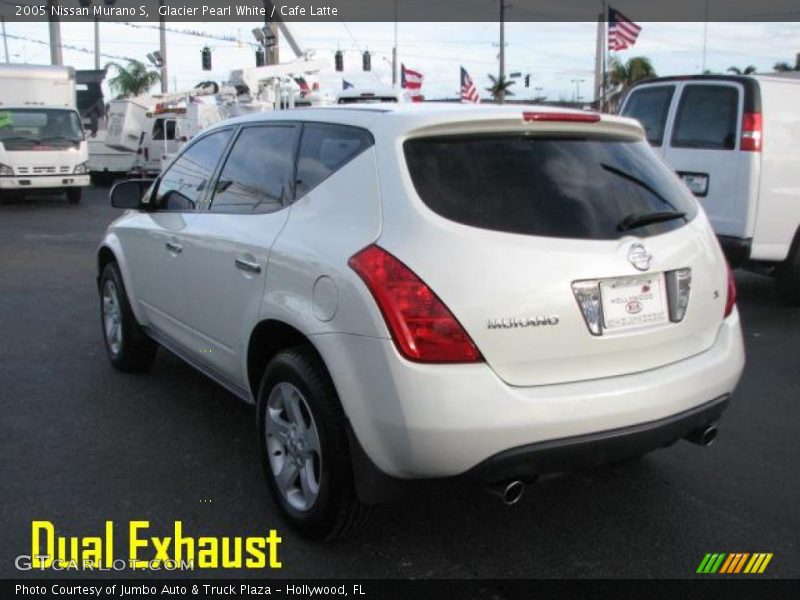 Glacier Pearl White / Cafe Latte 2005 Nissan Murano S