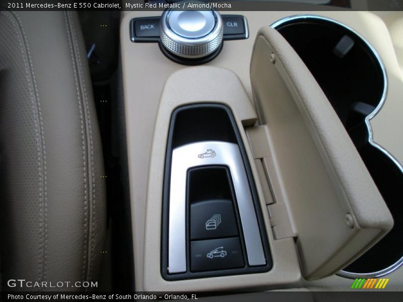 Controls of 2011 E 550 Cabriolet