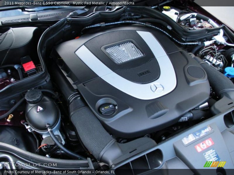  2011 E 550 Cabriolet Engine - 5.5 Liter DOHC 32-Valve VVT V8
