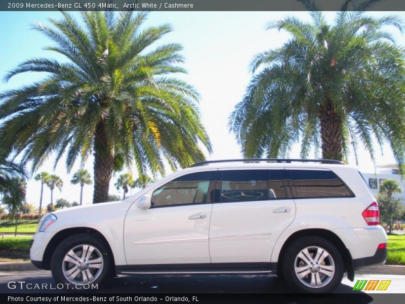 Arctic White / Cashmere 2009 Mercedes-Benz GL 450 4Matic